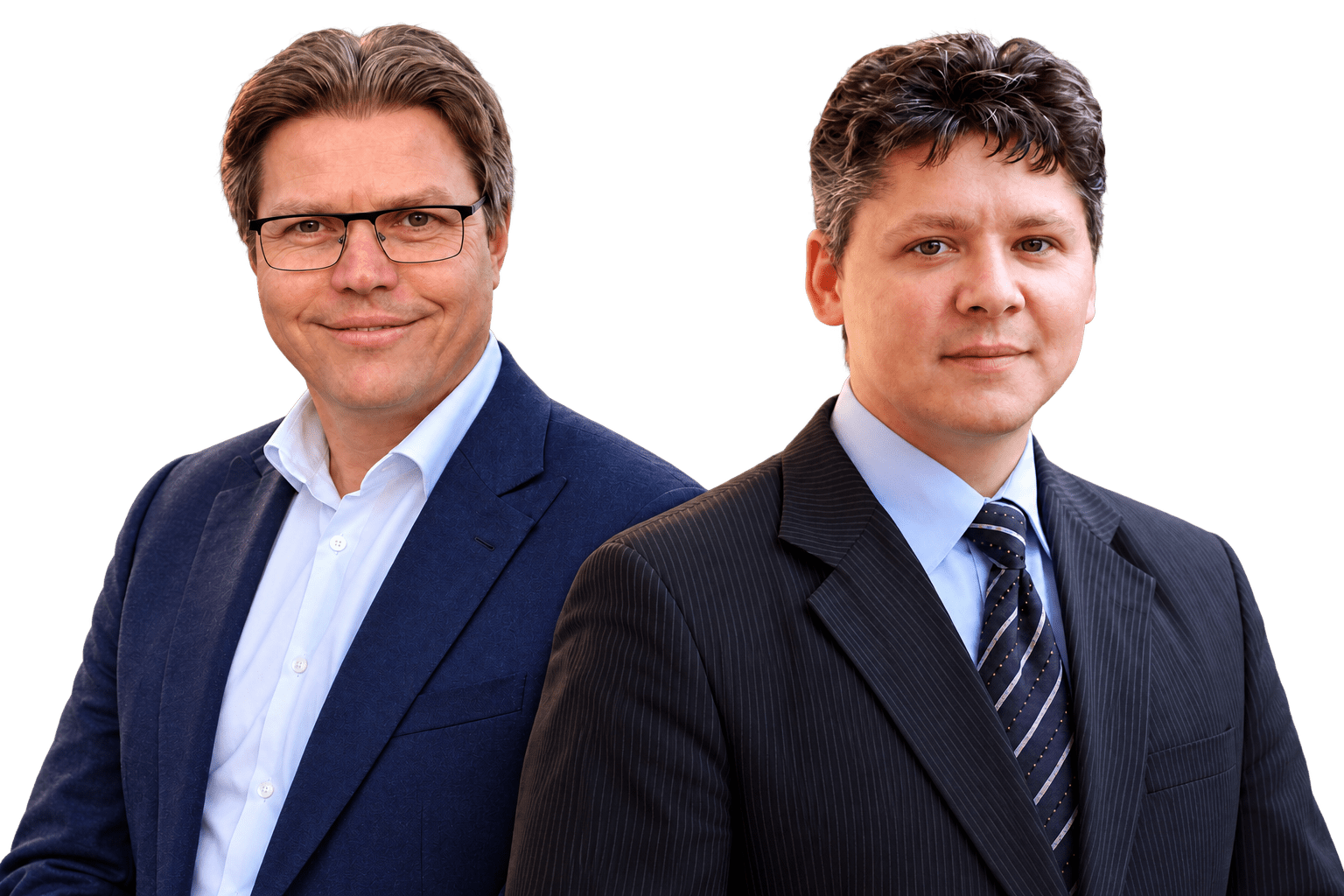 Csongor Matyas a Gennadiy Melnichuk, řečníci zimního fóra